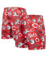 Фото #1 товара Men's Black Cincinnati Reds Toss Logo Woven Shorts