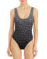 Фото #1 товара Onia 281965 Rachel Printed One Piece Swimsuit, Size Small