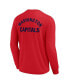 Фото #2 товара Men's and Women's Red Washington Capitals Super Soft Long Sleeve T-shirt