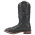 Laredo Eternity Studded Glitter Square Toe Cowboy Womens Black Casual Boots 597 6 - фото #3