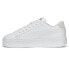 Фото #3 товара Кеды женские PUMA Smash V3 Laser Cut Platform Lace Up White 389