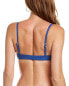 Solid & Striped The Rachel Belt Bikini Top Women's Blue Xxs