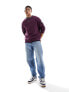 Фото #1 товара Calvin Klein running logo comfort sweatshirt in purple