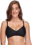Body Glove Women's 236853 Drew Solid Black Bikini Top Swimwear Size D Cup