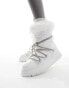 Фото #2 товара Steve Madden Ice-Storm snow boot with embellished lace in white