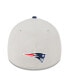 Фото #5 товара Men's Stone, Navy New England Patriots 2023 NFL Draft 39THIRTY Flex Hat
