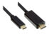 Фото #2 товара Разъем GOOD CONNECTIONS HDMI Type A (Standard) - USB Type-C - Male - Male - Straight GC-M0100 - 1 м