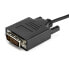 StarTech.com 3.3 ft. (1 m) USB-C to DVI Cable - 1920 x 1200 - Black - 1 m - USB Type-C - DVI-D - Male - Male - Straight