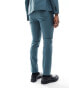 Фото #5 товара AllSaints Moad suit trousers in petrol blue