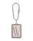 ფოტო #1 პროდუქტის Initial A-Z Floral Key Fob