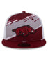 Фото #2 товара Men's Cardinal Arkansas Razorbacks Tear Trucker 9FIFTY Snapback Hat