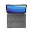 Keyboard Logitech iPad Pro 2020 12.9 Grey Spanish Qwerty