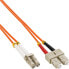 Фото #2 товара InLine Fiber Optical Duplex Cable LC/SC 50/125µm OM2 0.5m