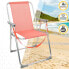 Folding Chair Aktive Flamingo Coral 44 x 76 x 45 cm (4 Units)