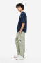 Фото #3 товара Relaxed Fit Nylon Cargo Pants