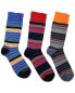 Unsimply Stitched Set Of 3 Crew Sock Men's