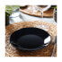 Flat plate Arcopal Black Glass (Ø 18 cm)