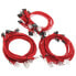 Фото #1 товара Super Flower Sleeve Cable Kit - rot