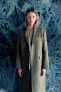 Фото #3 товара Классическое пальто из 100% льна tie-dye — zw collection ZARA