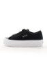 Calvin Klein Jeans bold flatform low trainers in multi