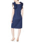 ფოტო #2 პროდუქტის Women's Ruffled-Shoulder Sleeveless Dress