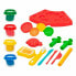 Пластилиновая игра Colorbaby Burger & Sandwich Разноцветный (19 Предметы)