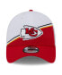 Фото #8 товара Men's White, Red Kansas City Chiefs 2023 Sideline 39THIRTY Flex Hat
