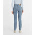 Фото #2 товара Levi's Women's 724 High-Rise Straight Jeans - Slate Fixer 32