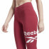 Фото #5 товара Леггинсы спортивные женские Reebok Identity Logo Красные