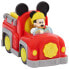 FAMOSA Articulated Figure With Mickey Vehicles