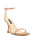 Фото #1 товара Women's Yess Square Toe Tapered Heel Dress Sandals