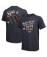 ფოტო #1 პროდუქტის Men's Threads Navy Houston Astros 2022 World Series Champions Life Of The Party Tri-Blend T-shirt