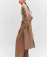 Фото #3 товара Women's Pockets Detail Oversized Knitted Coat