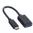Фото #2 товара VALUE Cableadapter - USB3.1 - C-A - M/F 0.15 m - 0.15 m - USB C - USB A - USB 3.2 Gen 1 (3.1 Gen 1)