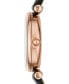 ფოტო #6 პროდუქტის Women's Carlie Mini Leather Strap Watch 28mm