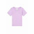 Child's Short Sleeve T-Shirt Champion Crewneck Lavendar