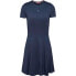 TOMMY JEANS Essential Fit & Flare Short Sleeve Dress