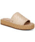 Фото #1 товара Wallis Raffia Platform Slide Sandals