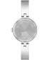 ფოტო #3 პროდუქტის Women's Bold Bangles Swiss Quartz Silver-Tone Stainless Steel Watch 28mm