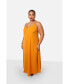 Фото #2 товара Plus Size Iman Maxi Slip Dress