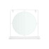 Wall mirror White Metal MDF Wood 33,7 x 30 x 10 cm (4 Units)