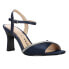 Фото #2 товара Nina Agnes Rhinestone Evening Womens Blue Dress Sandals AGNES-LS-412