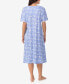 ფოტო #5 პროდუქტის Women's Caftan Short Sleeve Sleepwear