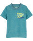 Фото #1 товара Toddler Surf Club Acid Wash Graphic Tee 5T