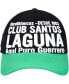 Фото #2 товара Men's Black Santos FC Club Gold Adjustable Hat