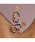 ფოტო #2 პროდუქტის Women's Gold Regal Drop Earrings