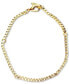 ფოტო #1 პროდუქტის Gold-Tone Box Chain Flex Bracelet