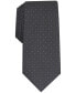 Фото #1 товара Men's Malone Grid Slim Tie, Created for Macy's