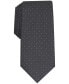 ფოტო #1 პროდუქტის Men's Malone Grid Slim Tie, Created for Macy's