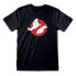 Фото #1 товара HEROES Official Ghostbusters Classic Logo short sleeve T-shirt